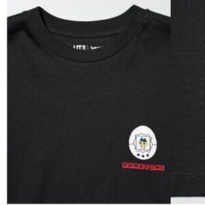 TAMAGOTCHI Uniqlo Black Tee T Size Small